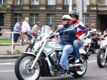 Spanilá jízda motorek Halley Davidson, 2.6.2007, Praha